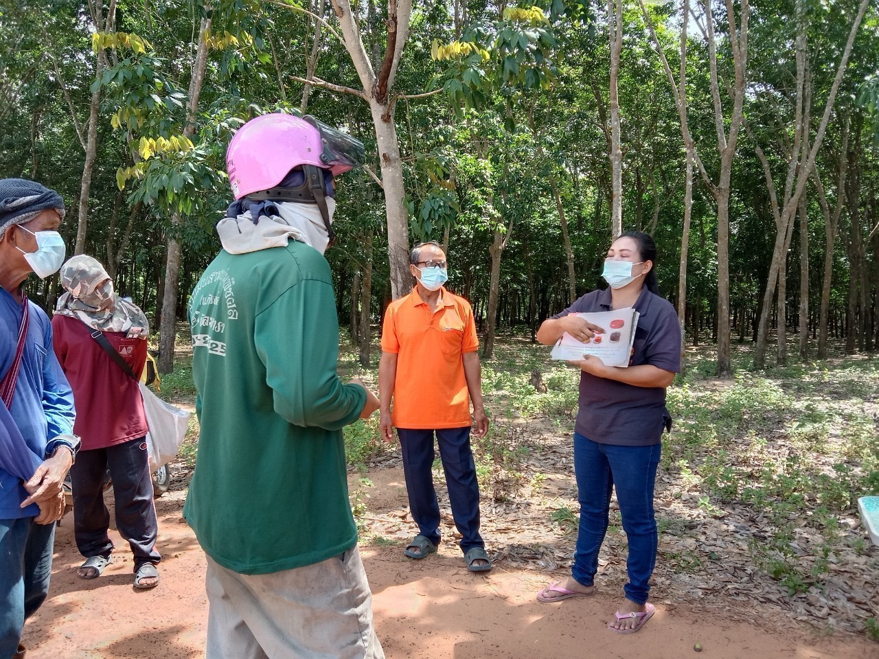 มูลนิธิรักษ์ไทยลงพื้นที่ปฏิบัติงานโต้ตอบและค้นหาผู้ป่วยโรคไข้มาลาเรีย (CIS)