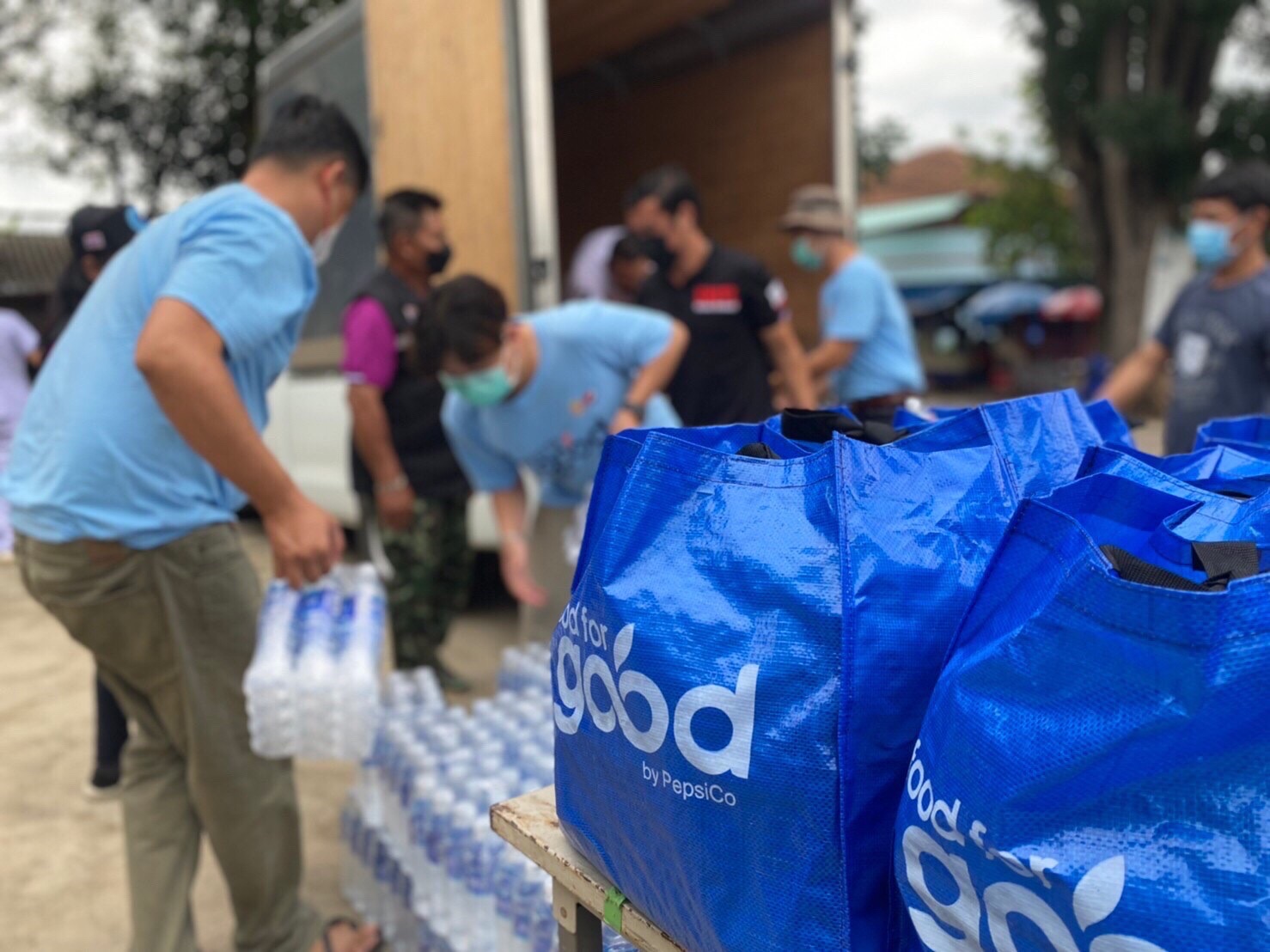 Food For Good อาหารล้านมื้อเพื่อกำลังใจให้คนไทยสู้ภัยโควิด-19 โดย PepsiCo ณ เชียงใหม่
